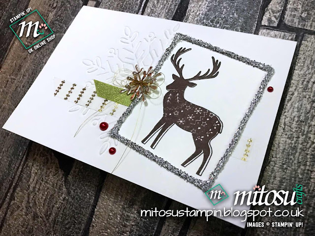 Paper Craft Crew Card Sketch Challenge #PCC272 using Stampin' Up! products. Order from Mitosu Crafts UK Online Shop