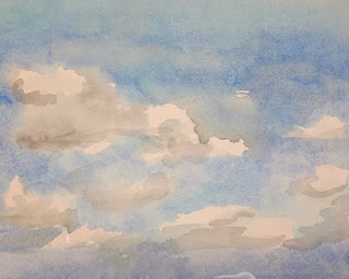 Downloadable cumulus cloud background by Annake