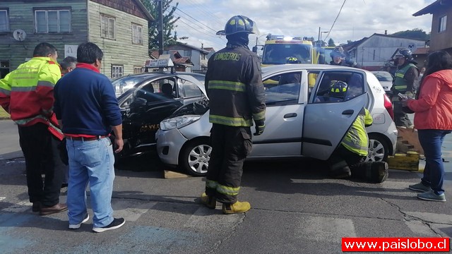 Osorno: Accidente vehícular en el sector de Rahue Bajo
