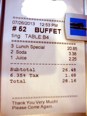 Panda Buffet Bill Panda Buffet Bill