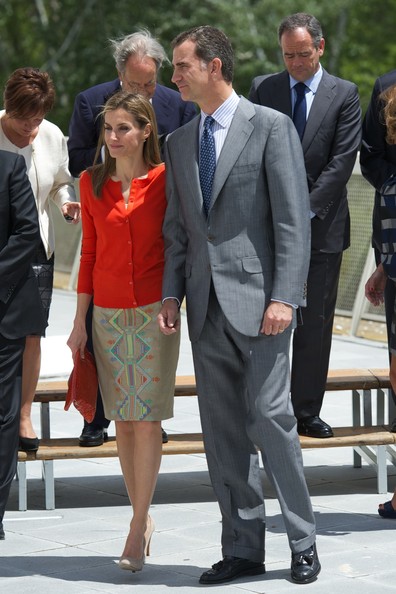 King Felipe and Queen Letizia in Valladolid