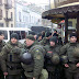 В центр Киева стянули Нацгвардию и военную технику — фото
