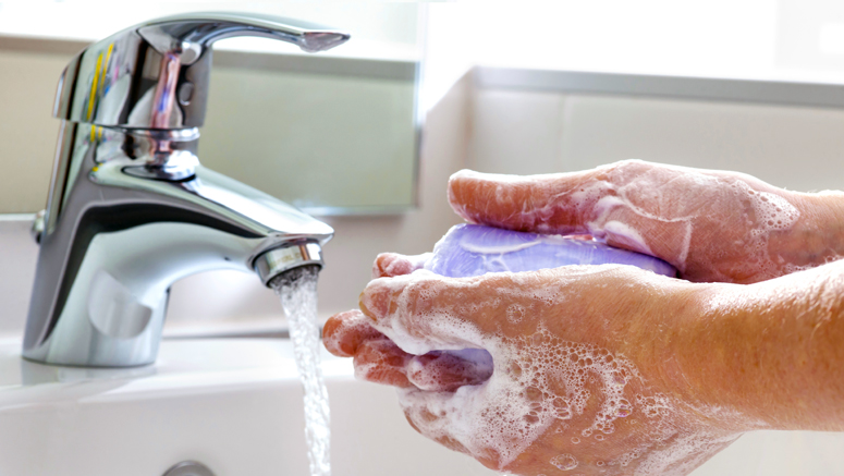 Cuci Tangan Pakai Sabun