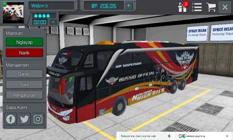 bus simulator indonesia mod offline android game