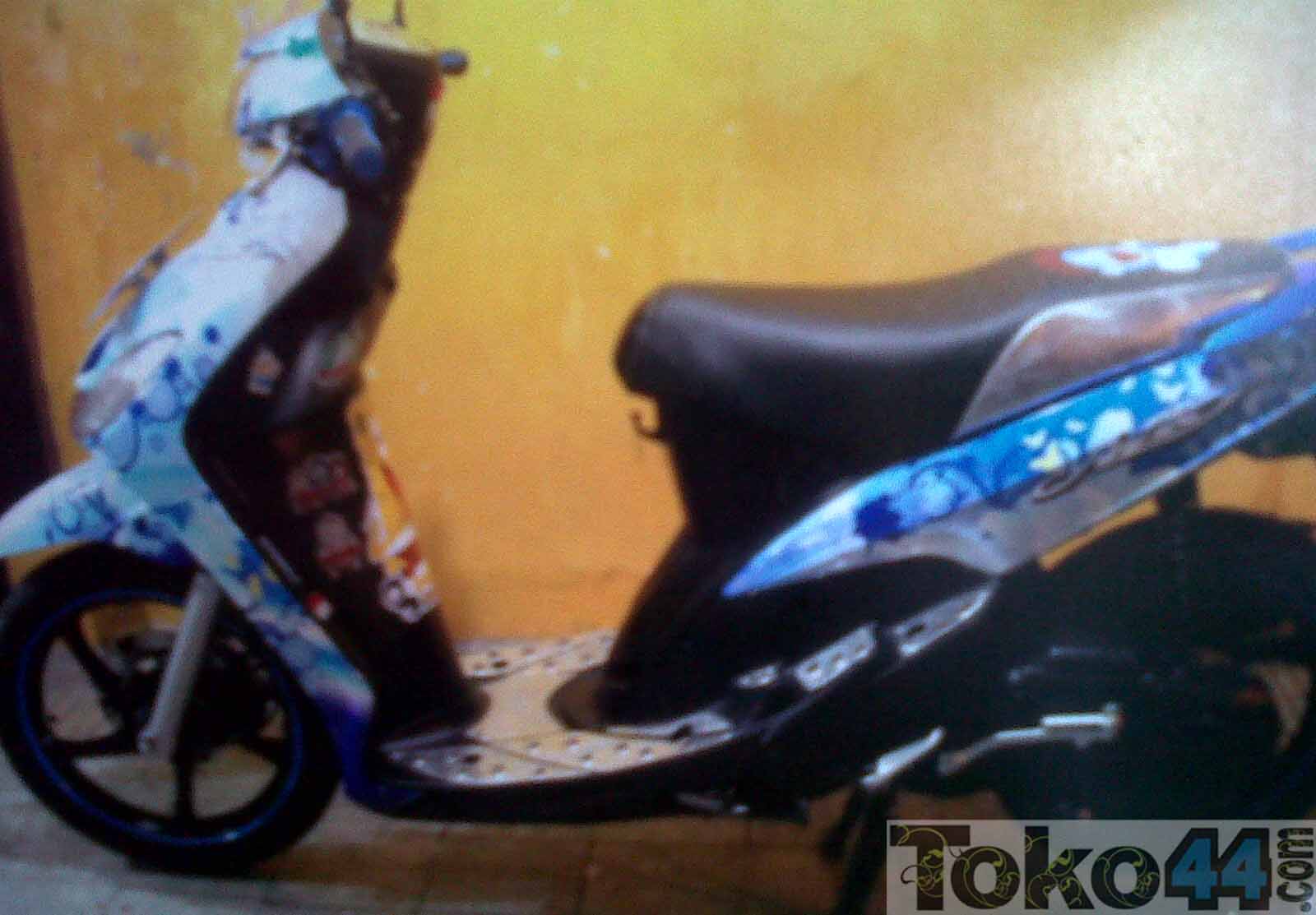 Modif Stiker Motor Warna Biru M Oto Mu Majalah Otomotifmu