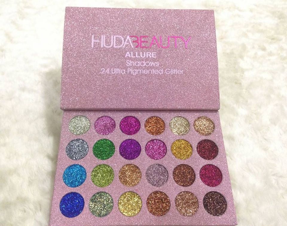 Huda Beauty Allure Shadows 24 Ultra Pigmented Glitter