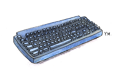 keyboard by Yukié Matsushita