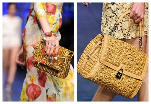 C Style+Design: Summer Handbags...Woven Fabrics, Neutral Colors