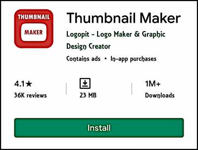 Thumbnail maker App for Youtube creators Thumbnail maker App for Youtube creators