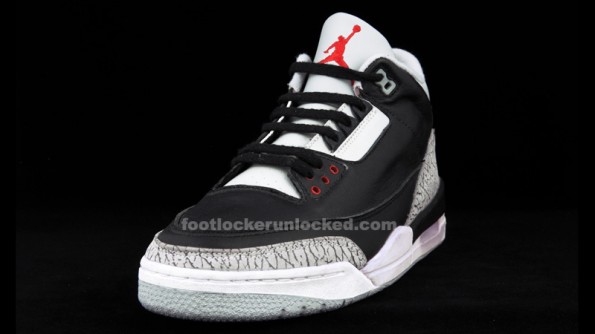 SneakerBites: Air Jordan III Retro (1994) Black/Cement Grey