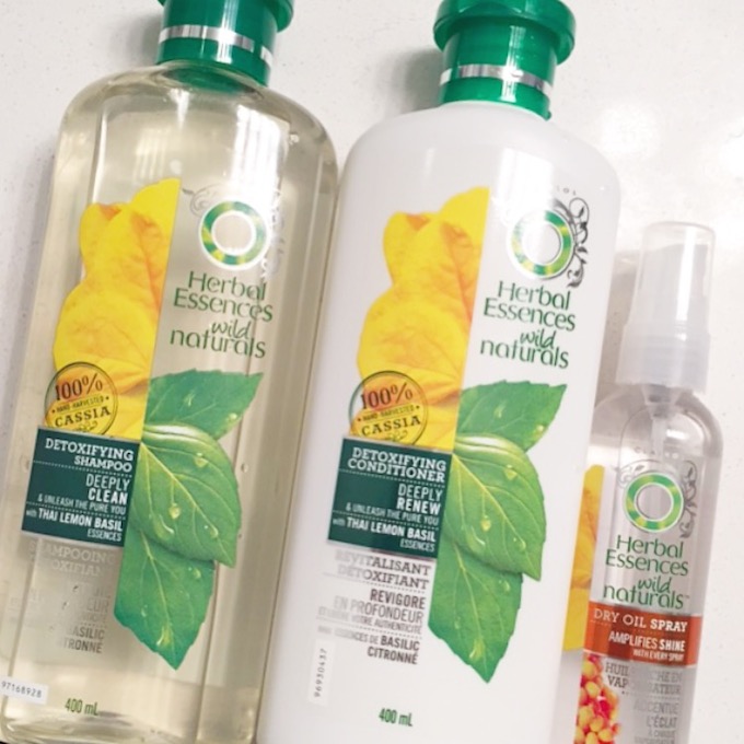 Herbal Essences Wild Naturals Detoxifying line: A quick review