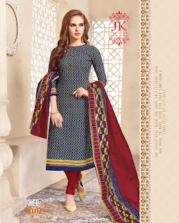 JK Heenaz 11 Cotton Dress Material