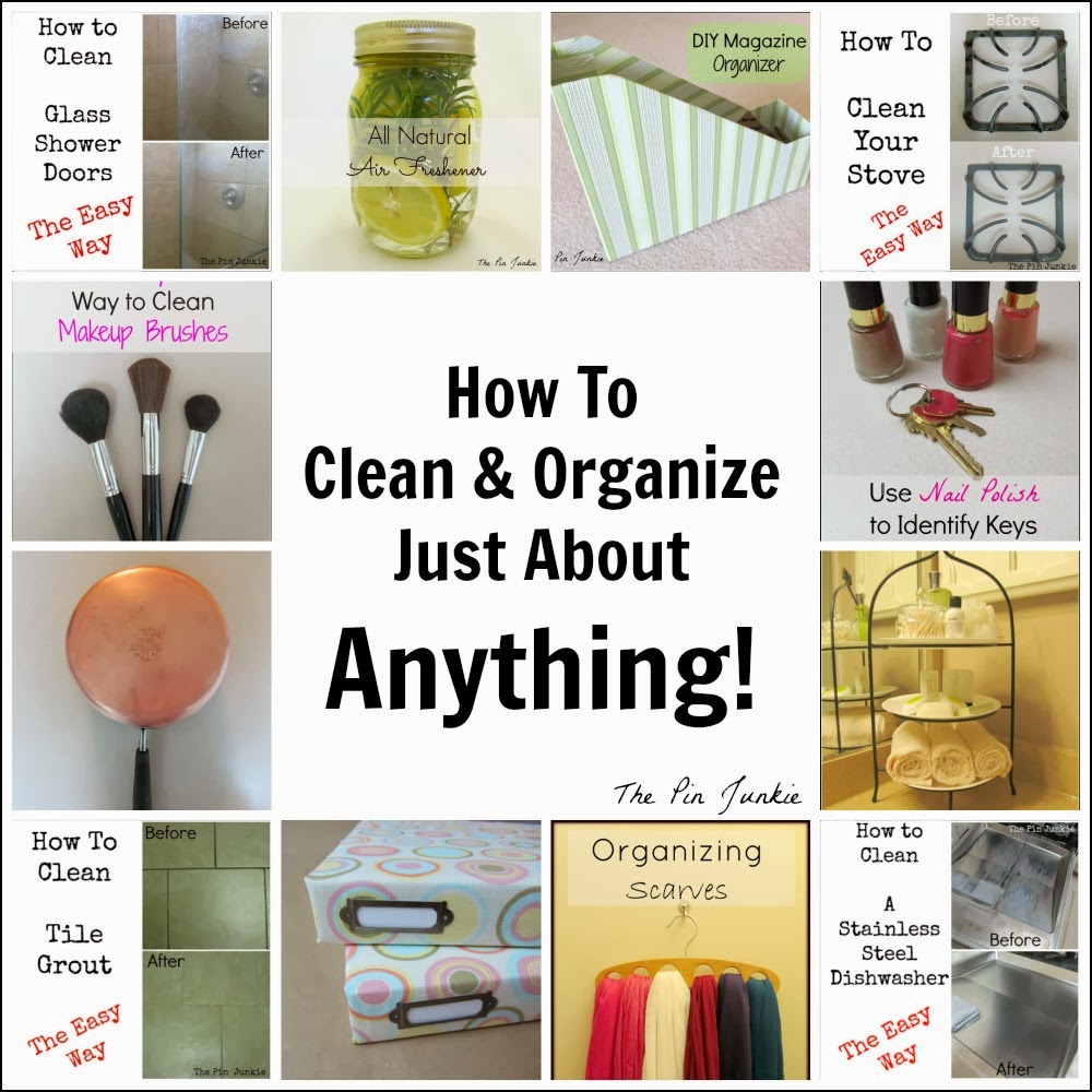 how to clean organize anything