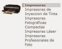 types of Canon printers