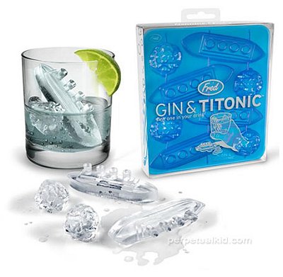 GIN & TITONIC ICE CUBE TRAY Gift ideas - fun novelty gift shopping ideas - gift ideas - slippers - sleep wear - personalized gifts - cool stuff to buy Gift ideas - fun novelty gift shopping ideas - gift ideas - slippers - sleep wear - personalized gifts - cool stuff to buy