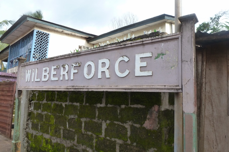 Lynne in Sierra Leone Wilberforce