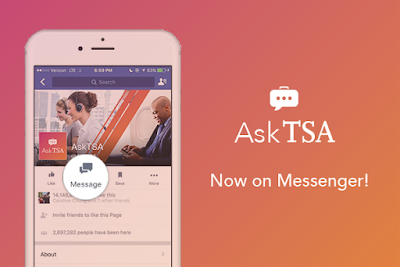 AskTSA Facebook Messenger