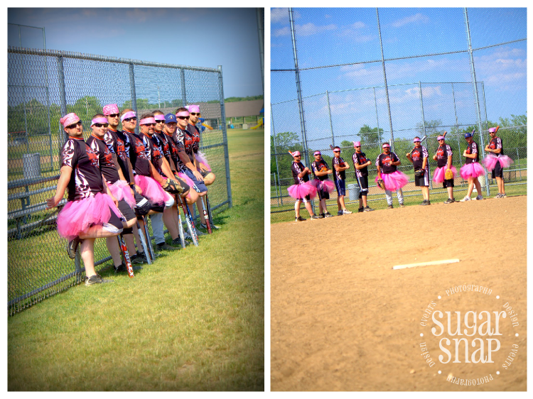 Snapped Tutus for Babbaloos! Softball
