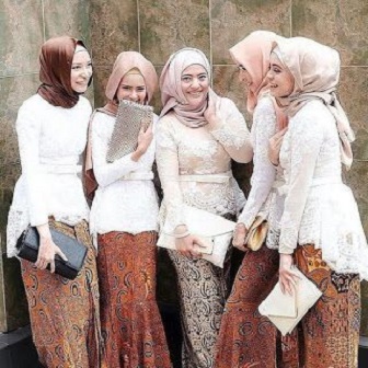 Model Seragam Kebaya Modern Semi Formal Anak Muda Dan Remaja