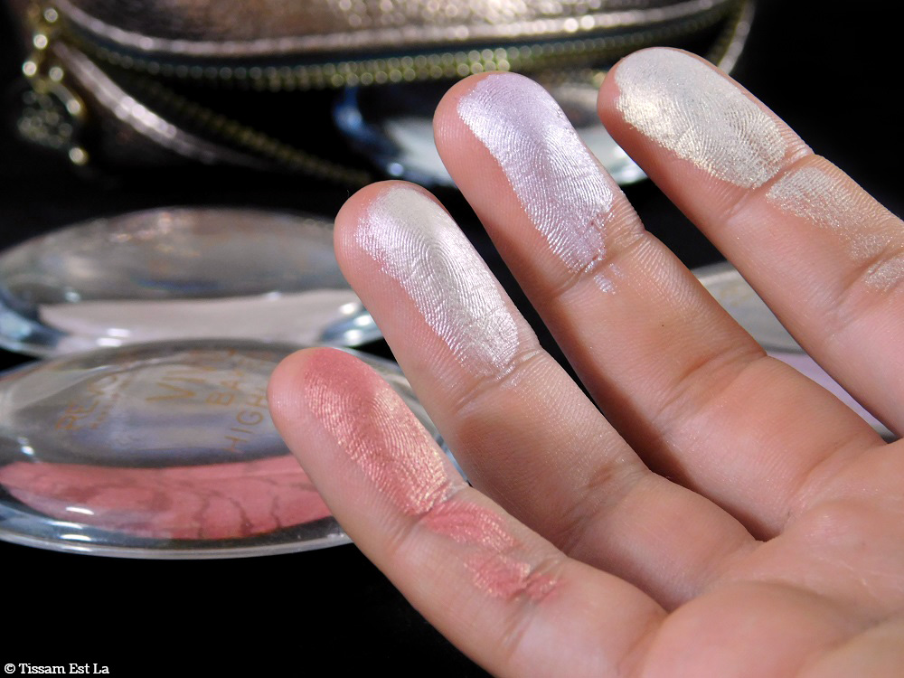 Makeup Revolution | Vivid Baked Highlighters : Golden Lights, Pink Lights, Peach Lights & Rose Gold Lights - Review & Swatches - Avis Makeup Revolution | Vivid Baked Highlighters : Golden Lights, Pink Lights, Peach Lights & Rose Gold Lights - Review & Swatches - Avis