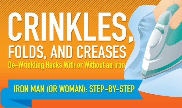 Image: Crinkles, Folds, And Creases: De-Wrinkling Hacks With Or Without An Iron