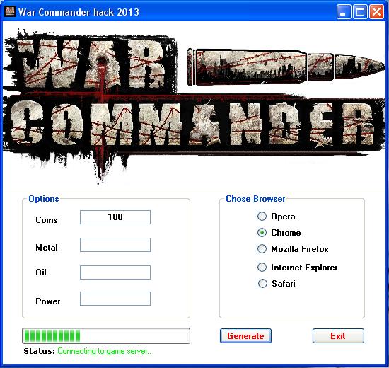 war commander hack tool v.1.92