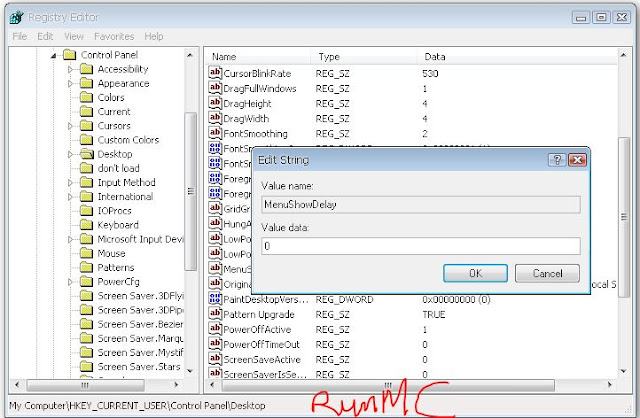 Máy Tính Bị Chậm Bằng Registry