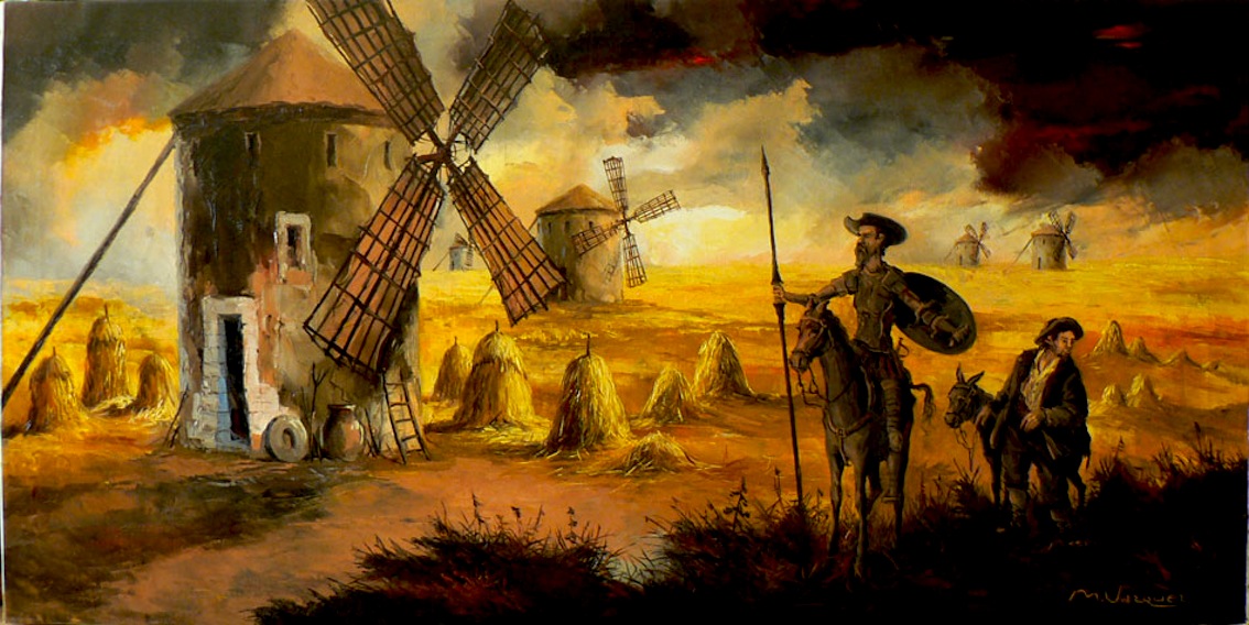 Dom Quixote de La Mancha – A batalha dos moinhos de vento (RESUMO) – Sarau  Para Todos