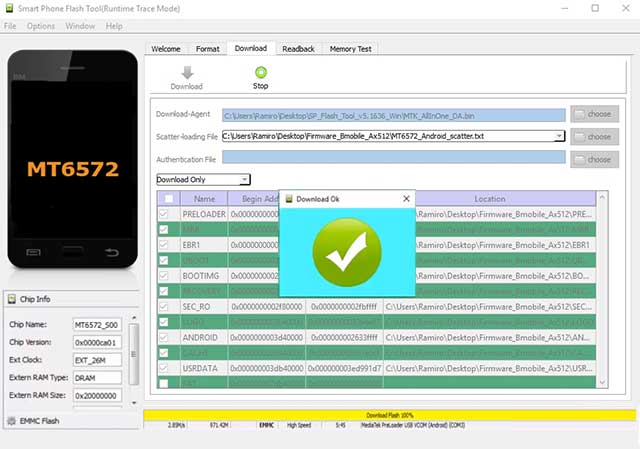 firmware rom stock bmobile ax610