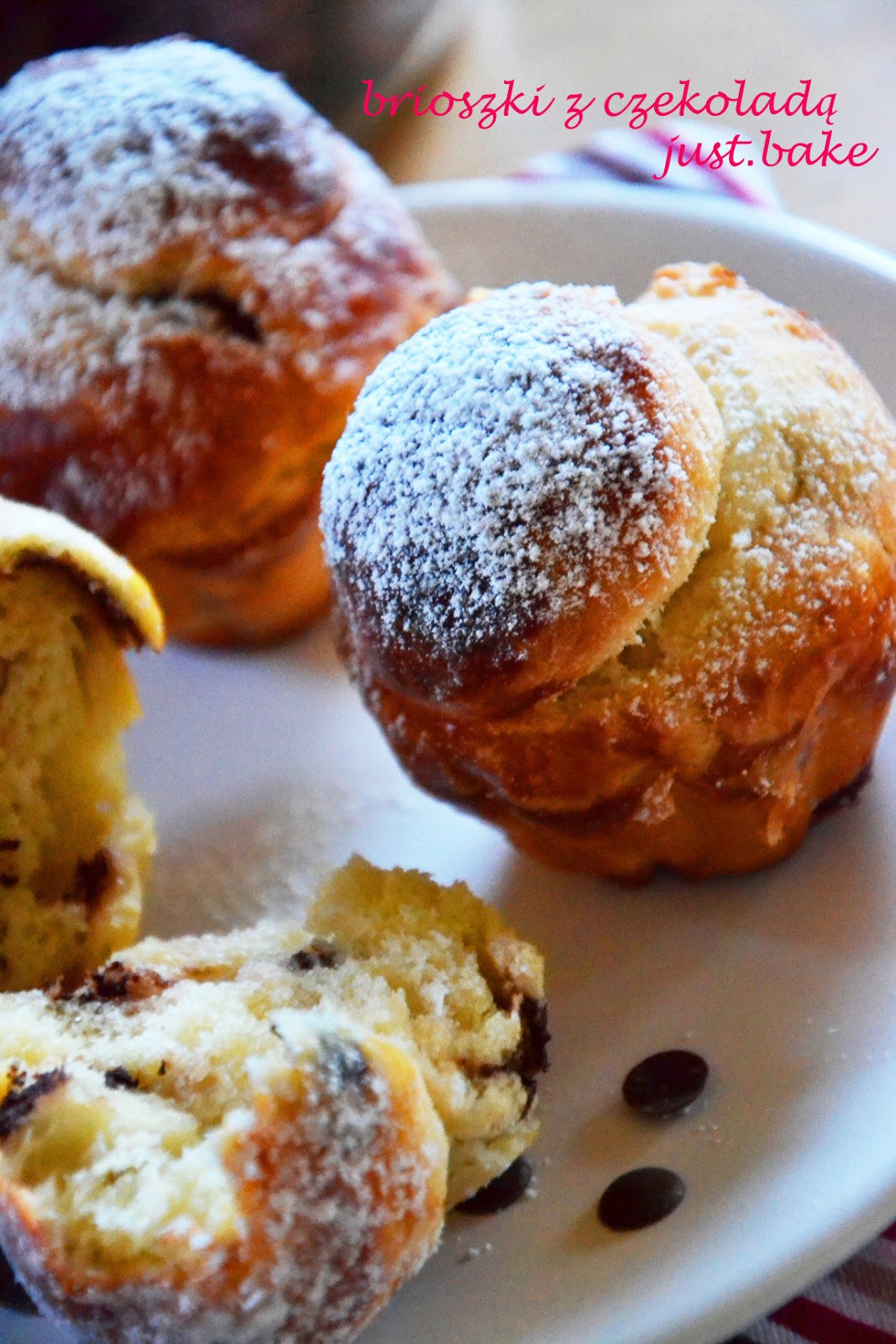 just.bake Brioszki z czekoladą
