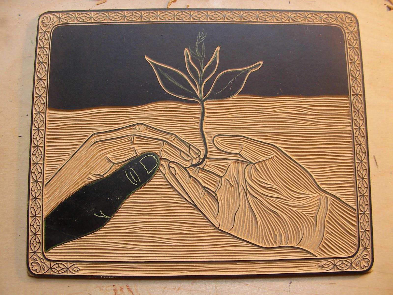 Aijung Kim Linocut Surgery and Other Procedures