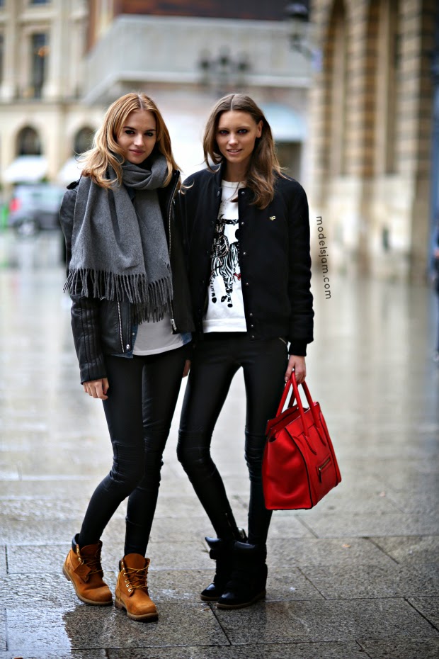 Anabela Belikova and Mila Krasnoiarova, Paris, February 2014 | Models ...