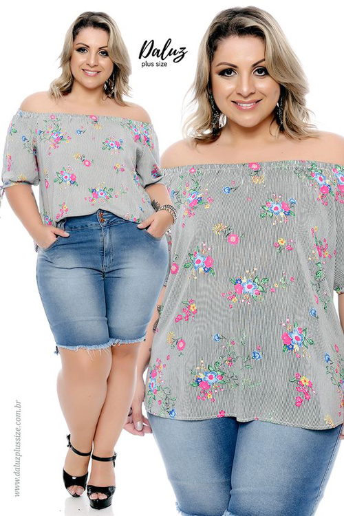 Para Gorditas Daluz Plus Size Vestidos Blusas Campesinas Para Gorditas