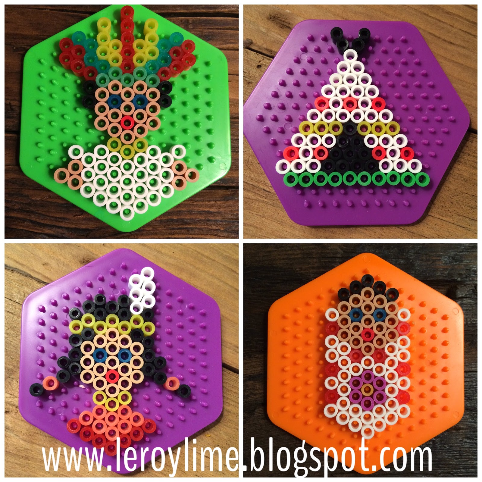 LeroyLime Thanksgiving Perler Beads