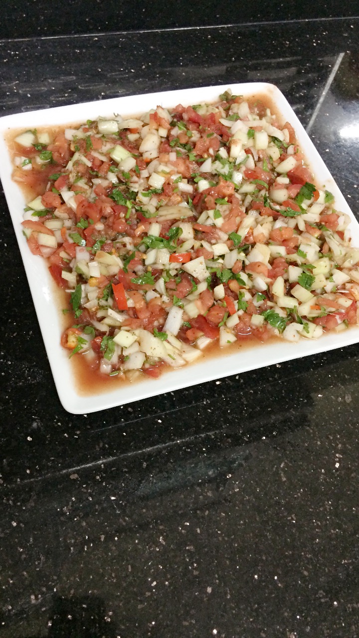 Acılı Ezme Salata Acılı Ezme Salata