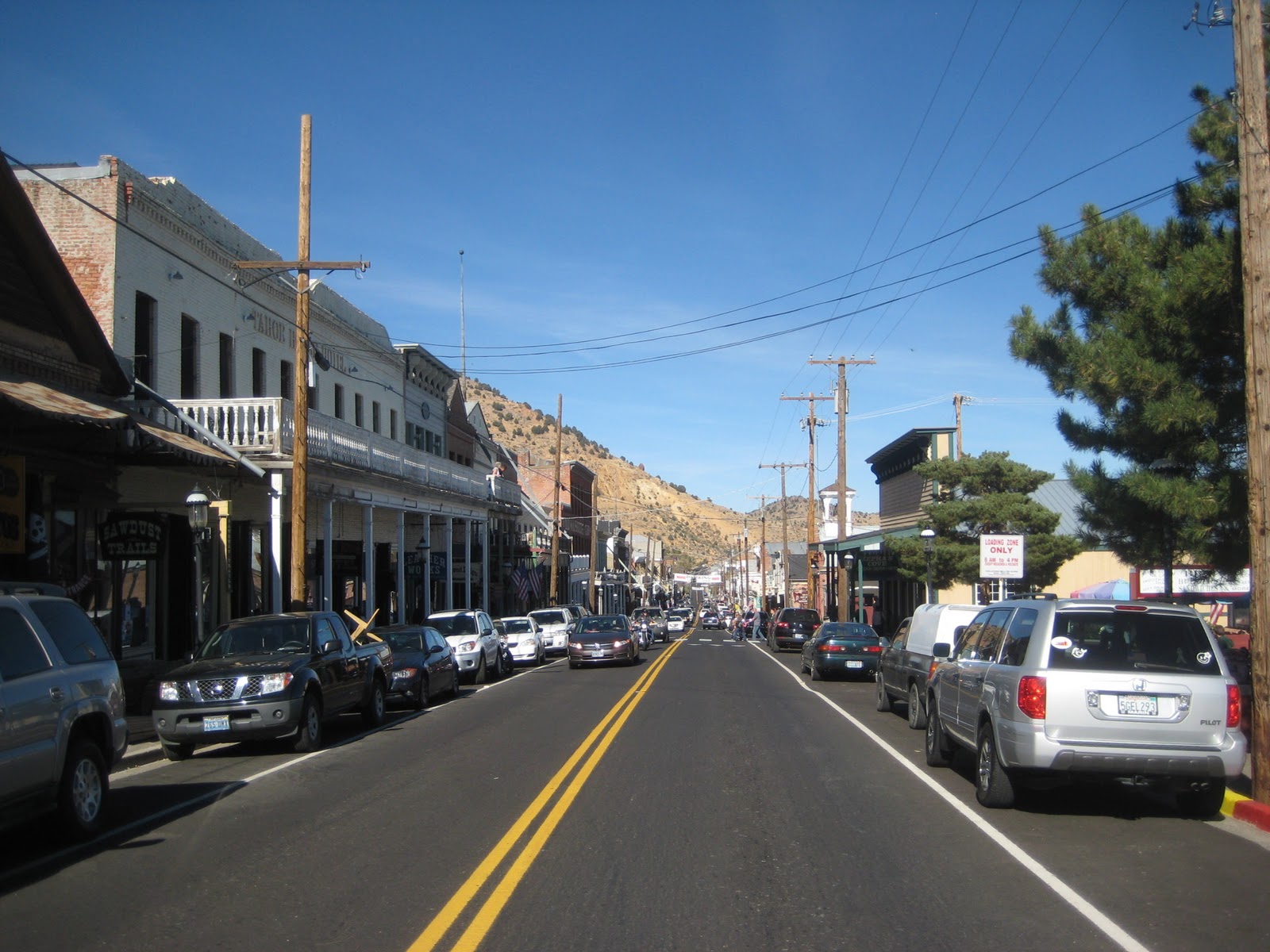 Virginia City Main Street. I could only take so much of this tourist ...