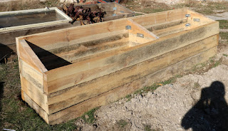 Another raised bed completed Another raised bed completed
