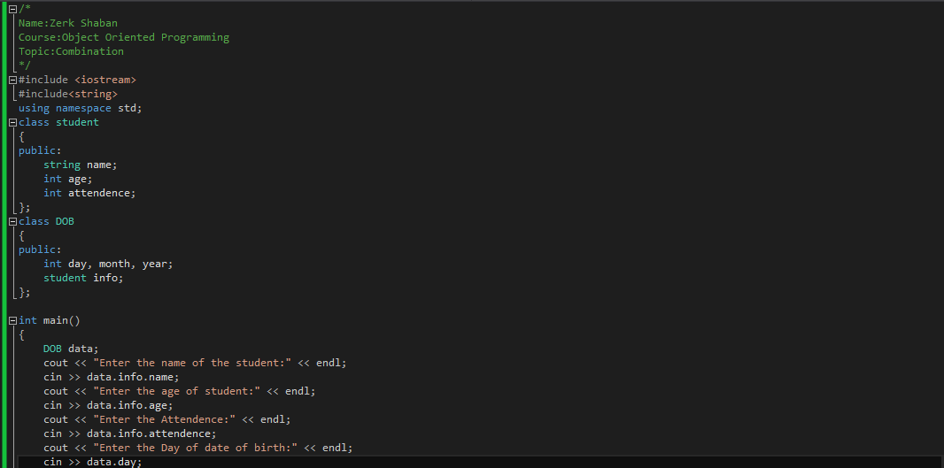 C++ Combination Wisdom Stack
