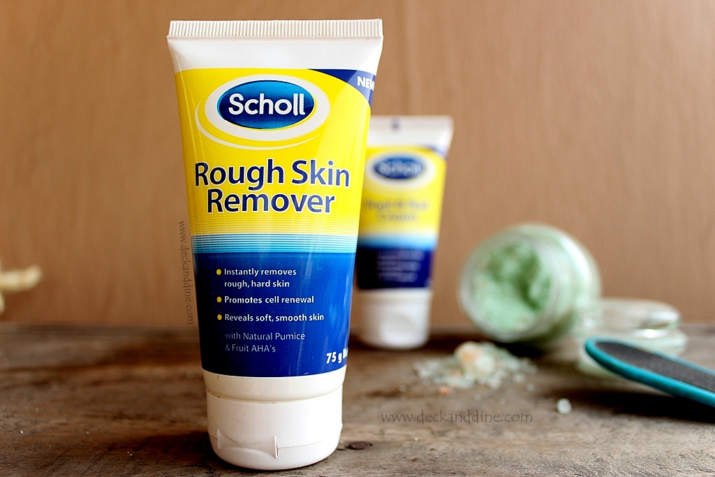 Scholl Rough Skin Remover and Foot & Nail Cream Review Deck and Dine