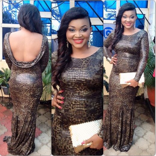 See Mercy Aigbe's Outfit To EbonyLive TV Launch 1