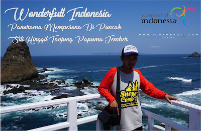Wonderful Indonesia : Panorama Mempesona Di Puncak Siti Hinggil Tanjung Papuma Jember 