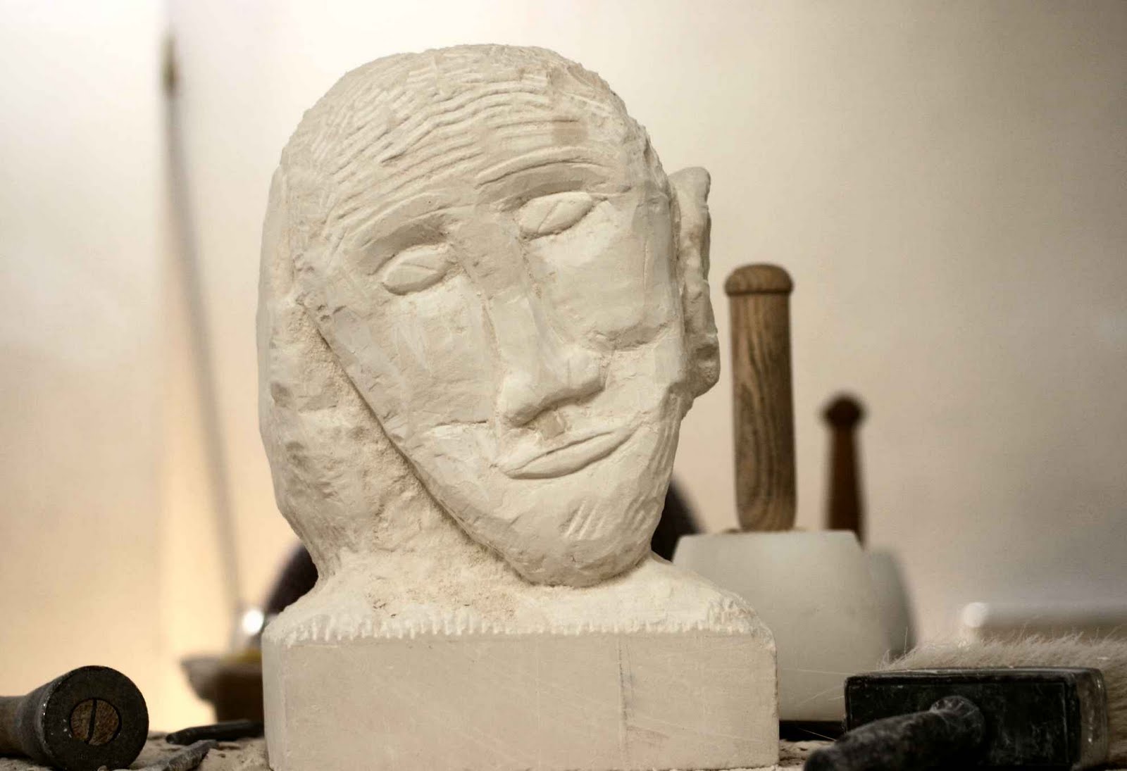 Jennifer Tetlow Stone Sculpture Journal Ludlow Stone Carving Course