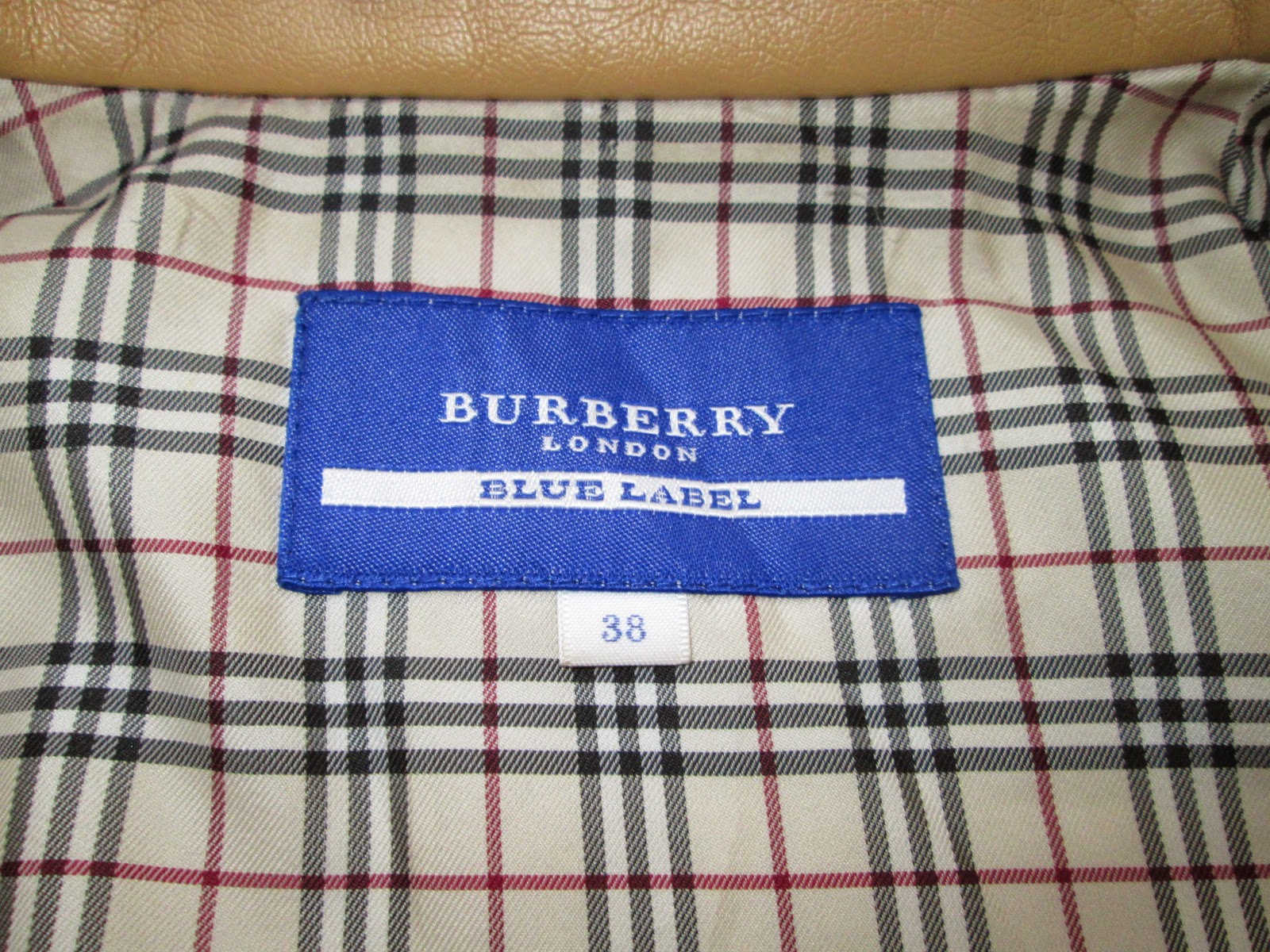 d0rayakEEbaG: Authentic Burberry Blue Label Leather Jacket(SOLD)