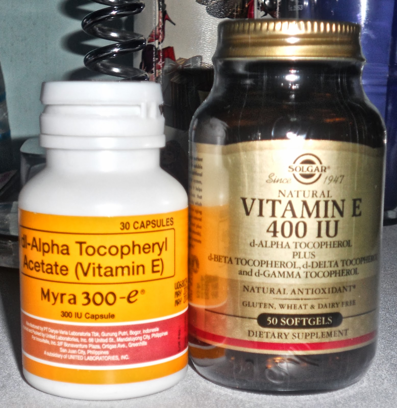 Gene falls, Gene fell, Gene's fallen Look What I Found Natural Vitamin E