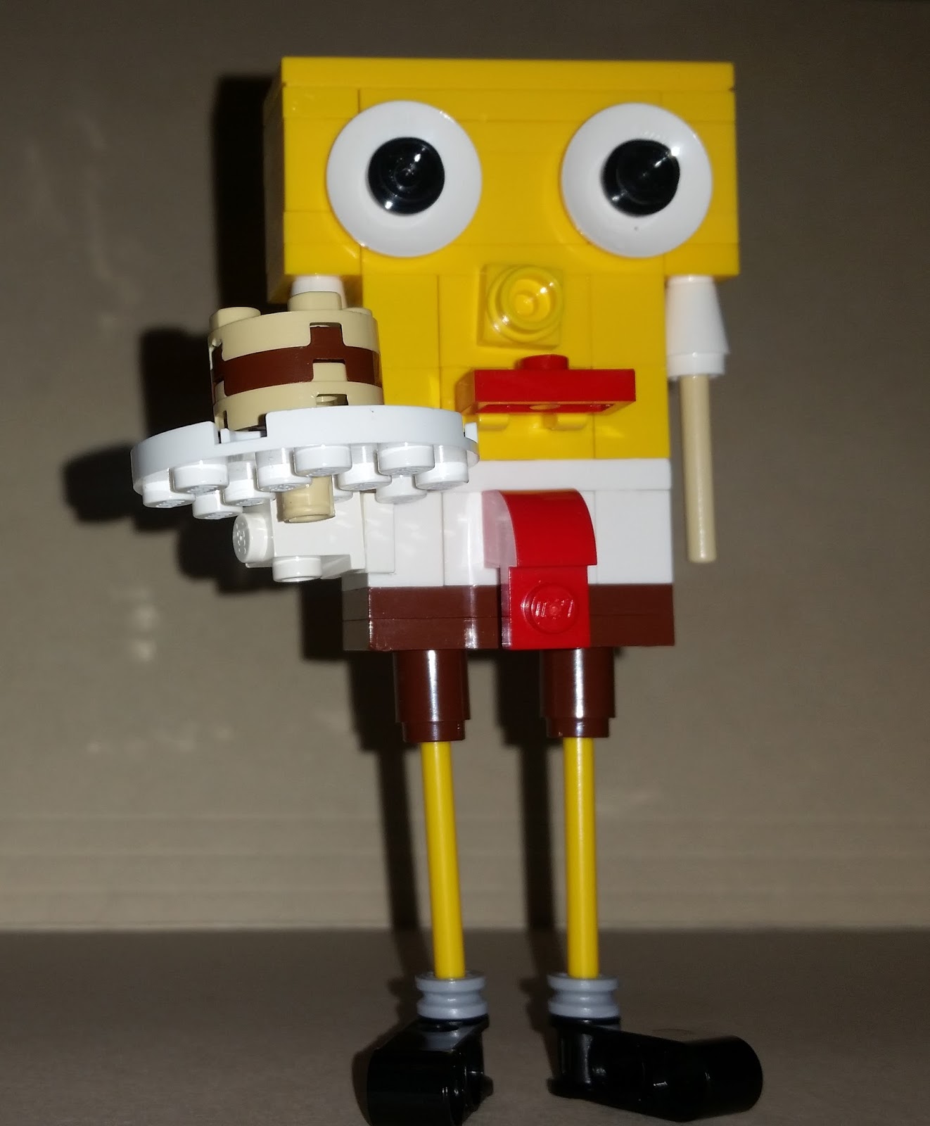 Homemade Lego Advent Calendar 2015 Day 4 SpongeBob Squarepants homemade-lego-advent-calendar-2015-day-4-spongebob-squarepants