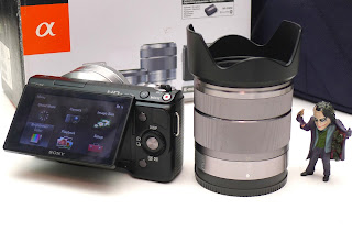 Kamera Mirrorless Sony NEX-5N Touch Fullset