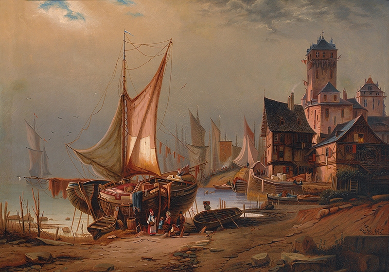 Karl Kaufmann 1843-1901 | Venetian Scene painter Karl Kaufmann 1843-1901 | Venetian Scene painter