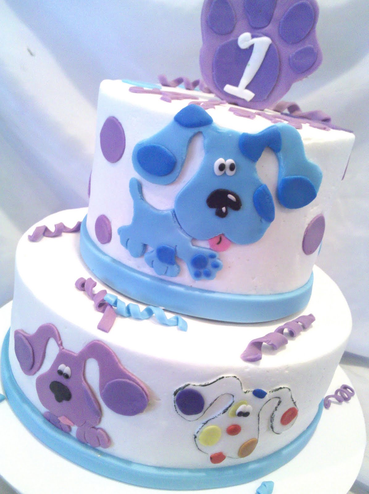 Blues Clues Birthday Party Cake Blues Clues Birthday Party Cake