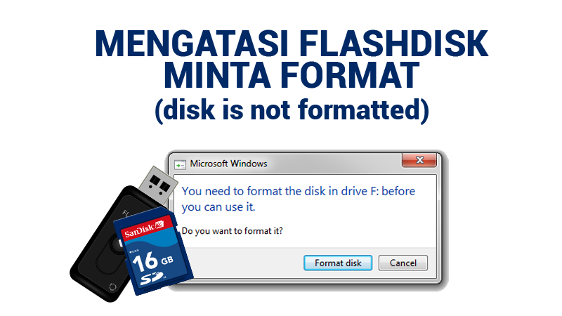 disk is not formatted