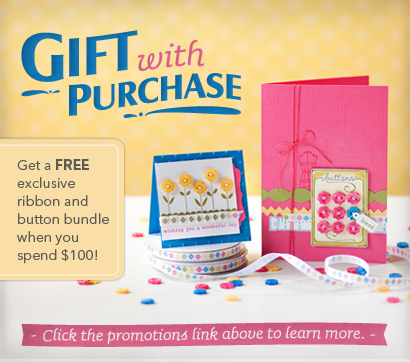 Gift With Purchase Promotion ends this week - Tina's Creative Studio